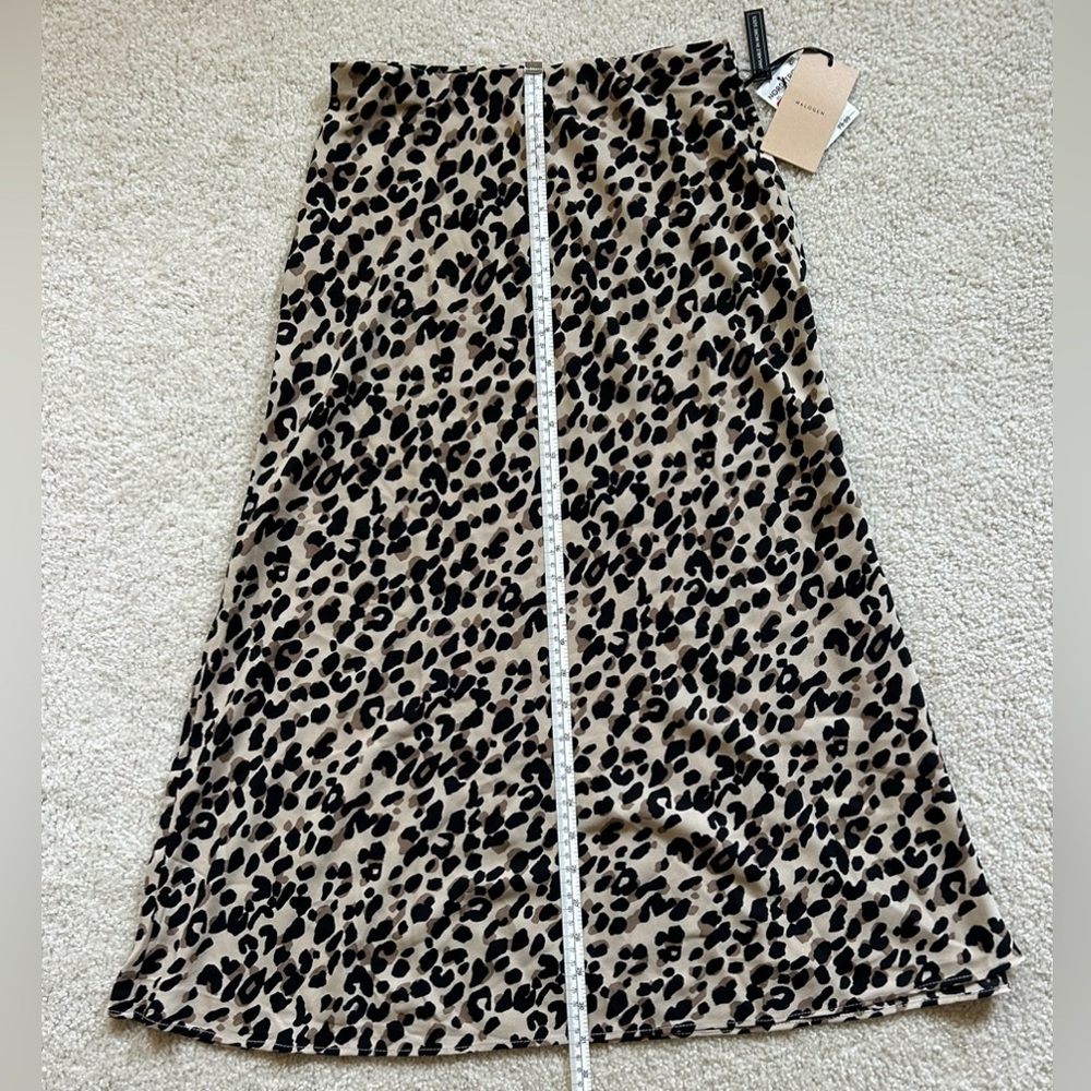 NWT Halogen Animal Print Skirt XS - Picture 7 of 8